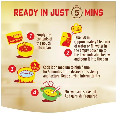 Saffola Soya Bhurji - Magic Masala, 35 g-7.webp